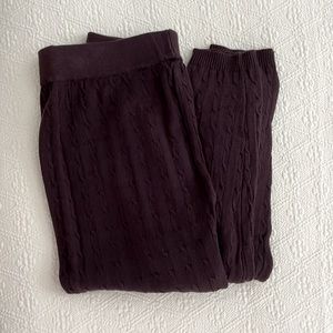 Gianni Bini ribbed tights.